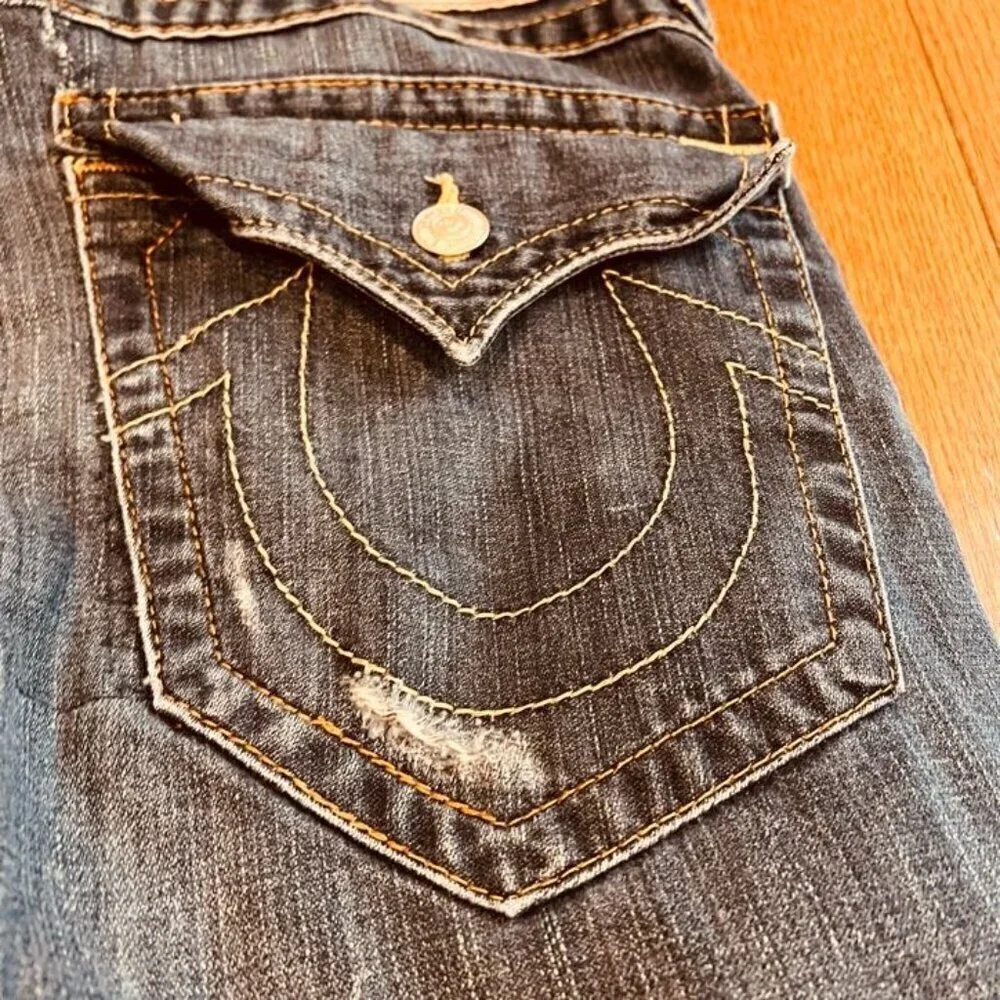 True Religion Slim Jeans Waist 33 Length 30 RN 112790